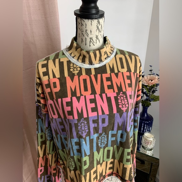 NWOT Free People Long Sleeve Shirt - Picture 4 of 8